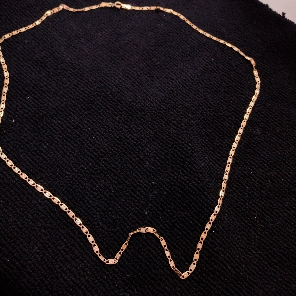 CADENA ORO COMBINADO 10 K 4.4 GRMS (SEMINUEVO)