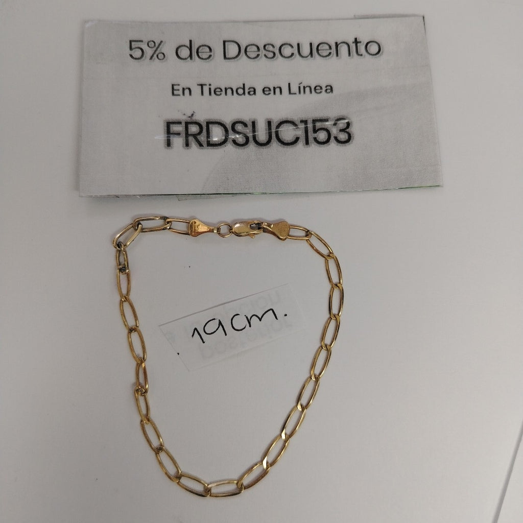 PULSERA ORO 10 K 2.8 GRMS (SEMINUEVO)