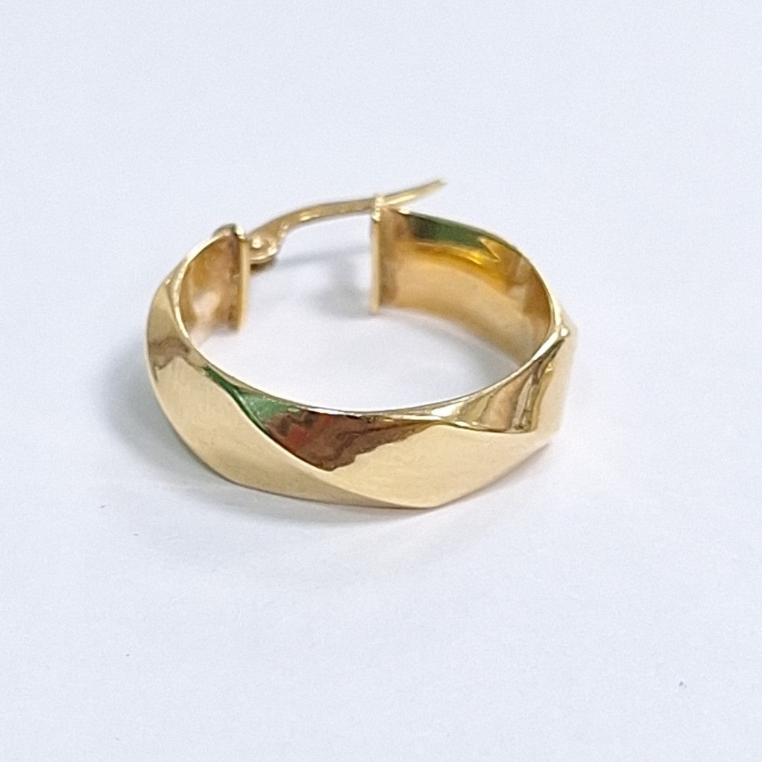 ARRACADAS PAR ORO 14 K 2.2 GRMS (SEMINUEVO)