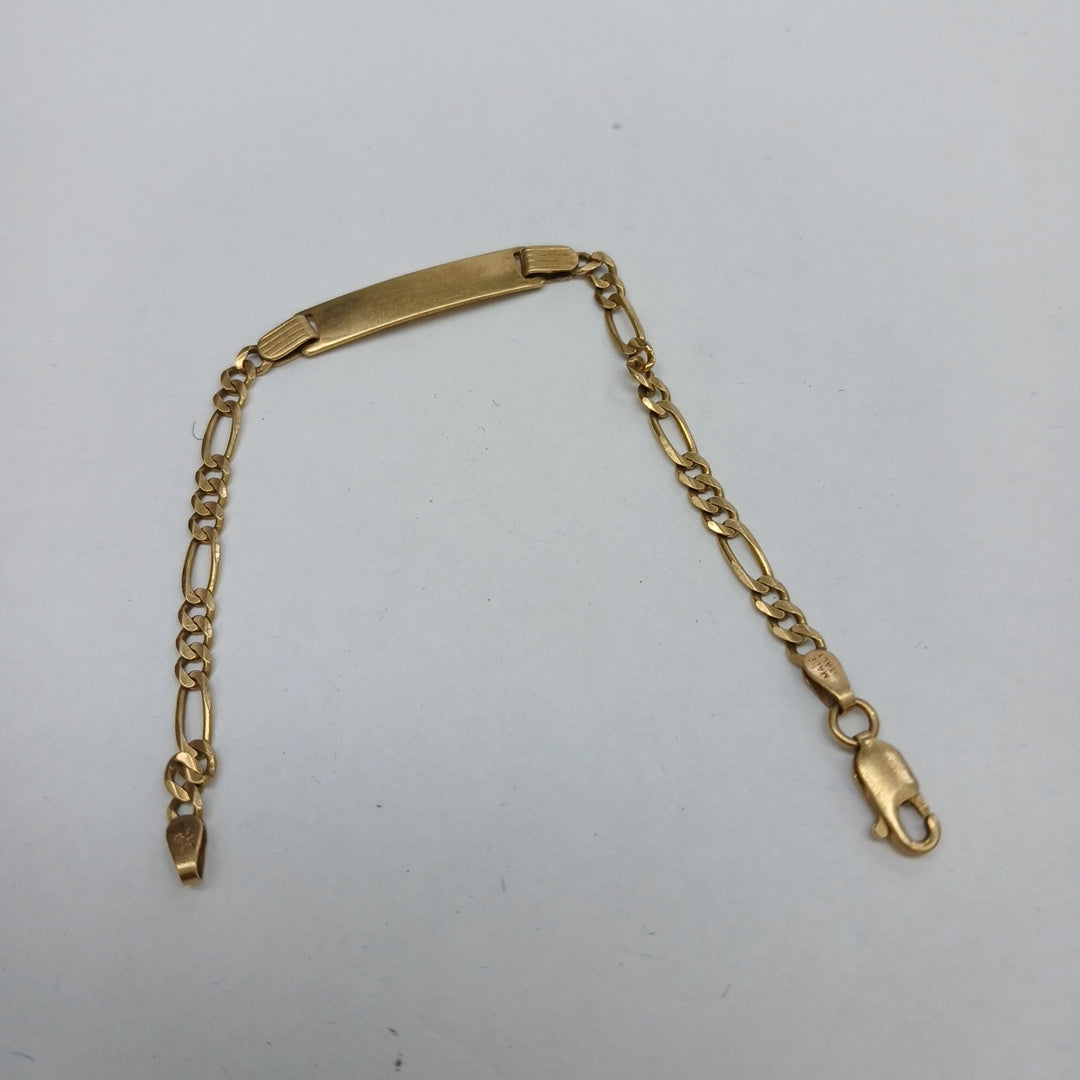 ESCLAVA ORO 14 K 3.2 GRMS (SEMINUEVO)