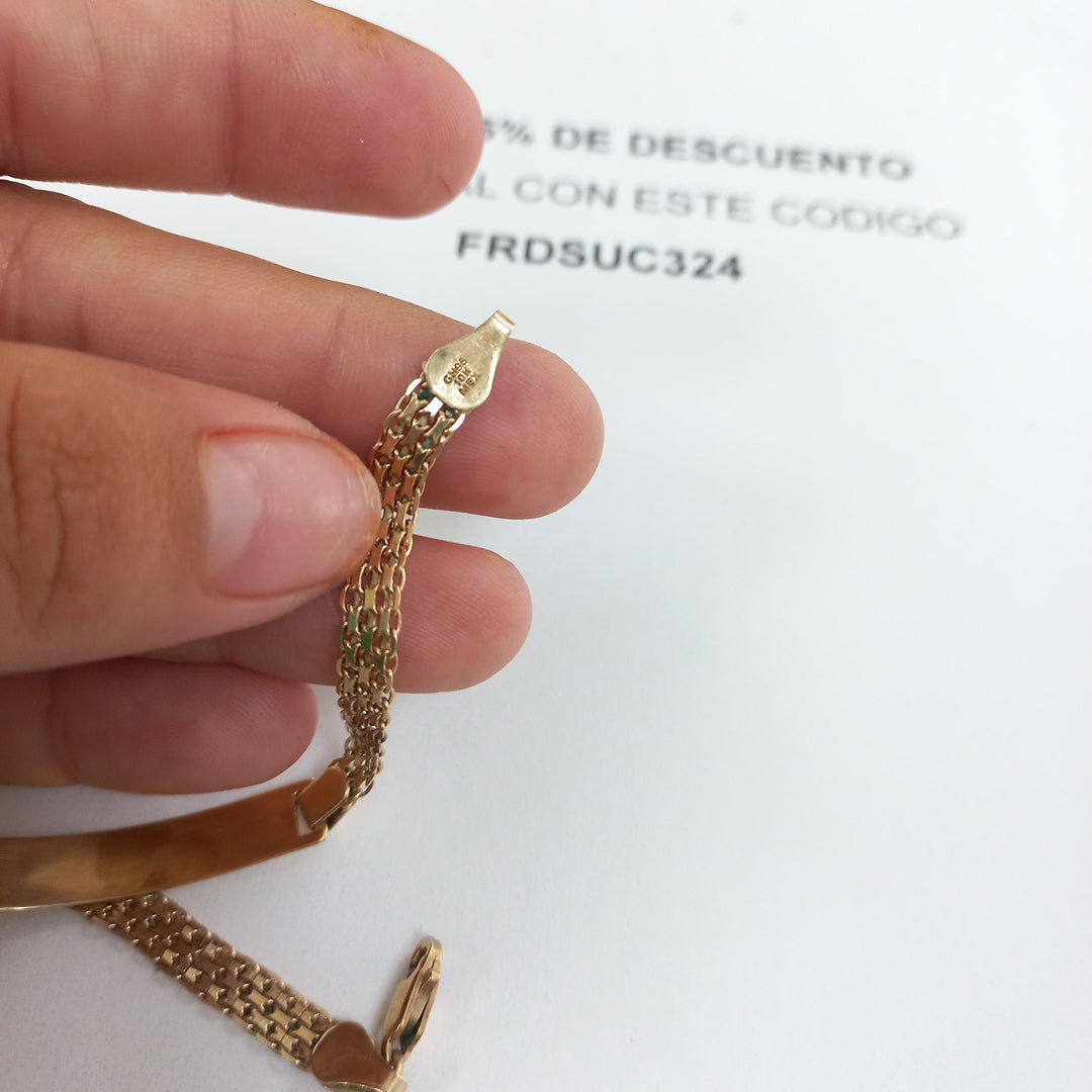 ESCLAVA ORO 8 K 5 GRMS (SEMINUEVO)