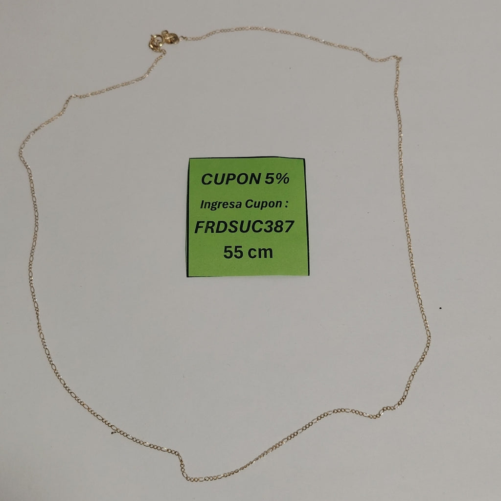 CADENA ORO 14 K 1.4 GRMS (SEMINUEVO)