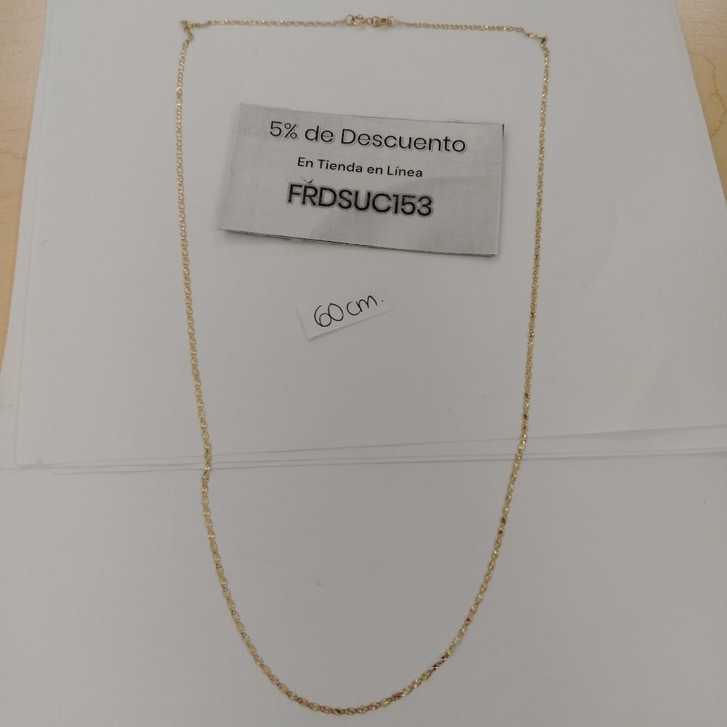 CADENA ORO 10 K 1.9 GRMS (SEMINUEVO)