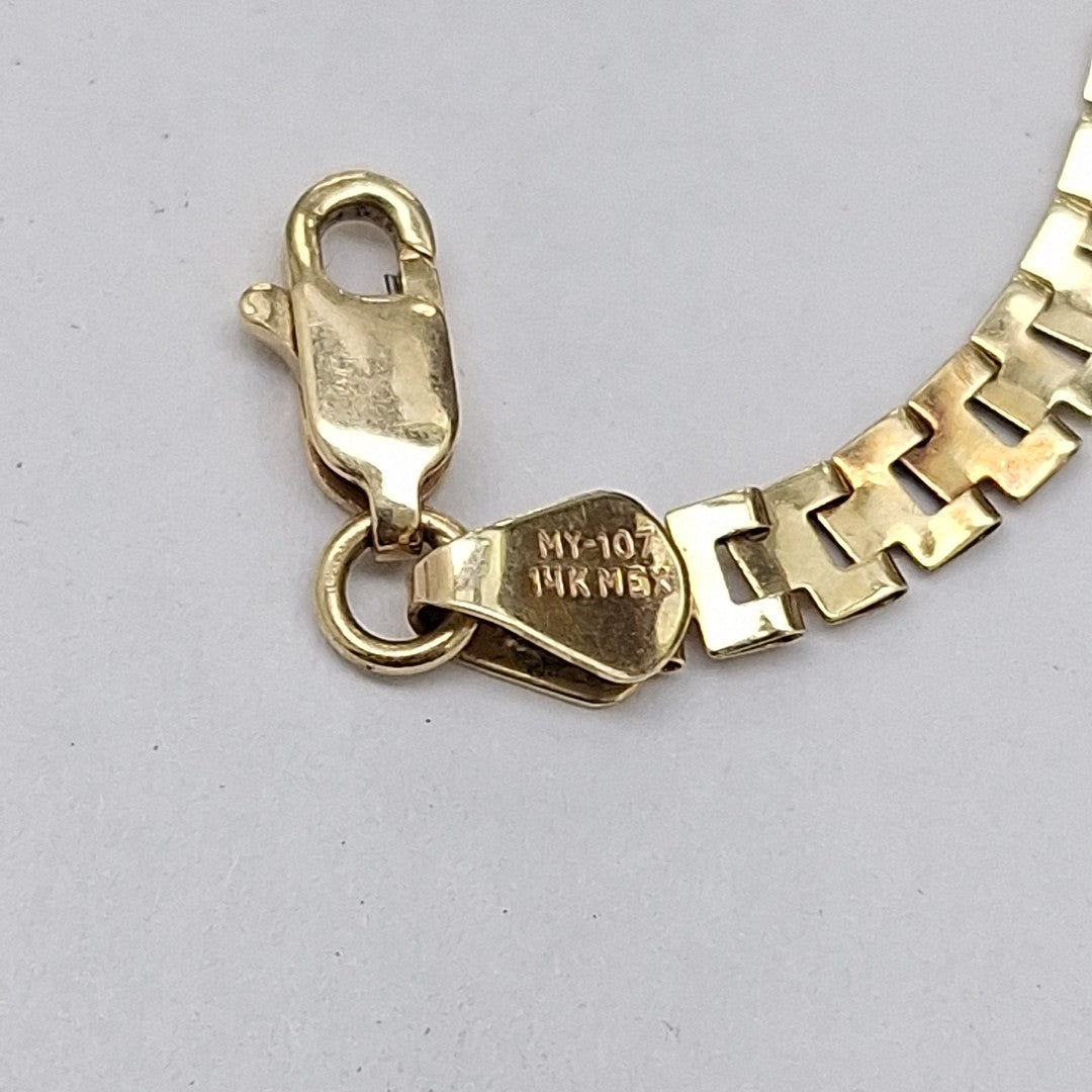 PULSERA ORO 14 K 3 GRMS (SEMINUEVO)