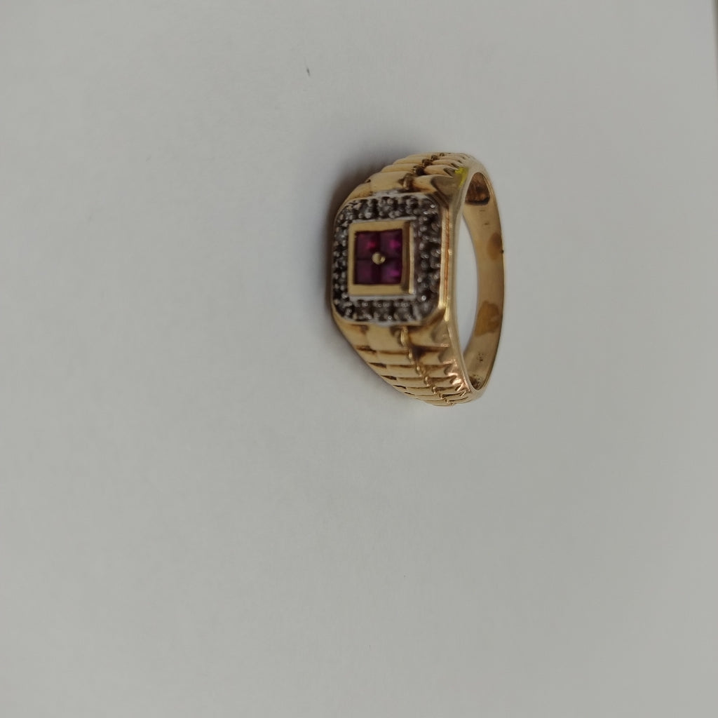 ANILLO ORO 14 K 8 GRMS (SEMINUEVO)