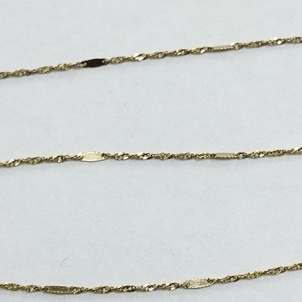 CADENA ORO 10 K 0.6 GRMS (SEMINUEVO)