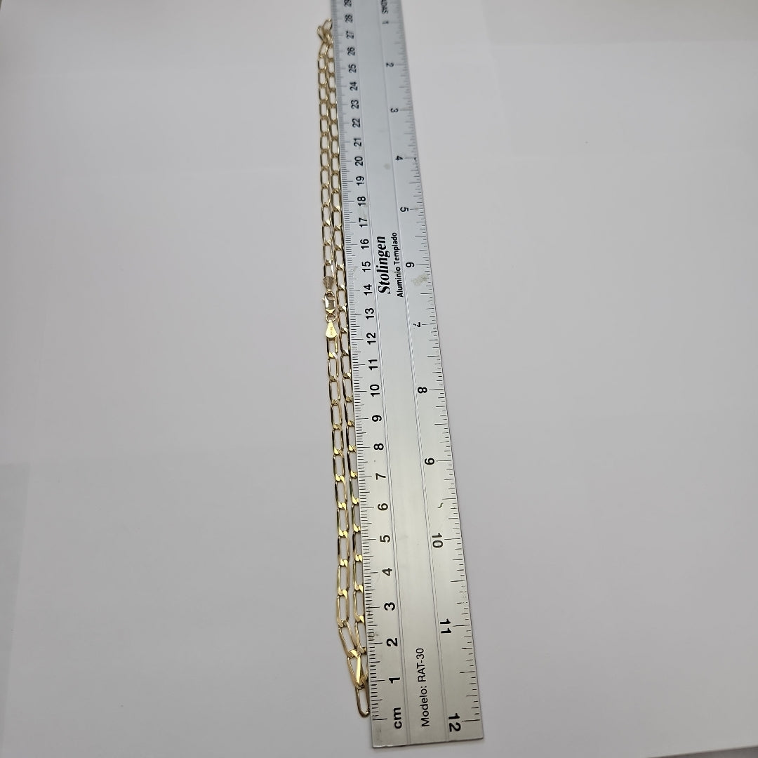 CADENA ESLABONES 14K 55 CM 11 GR (NUEVO)