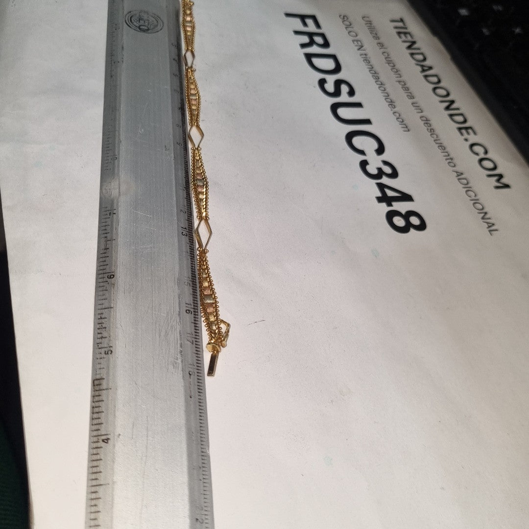 PULSERA ORO 14 K 8.1 GRMS (SEMINUEVO)