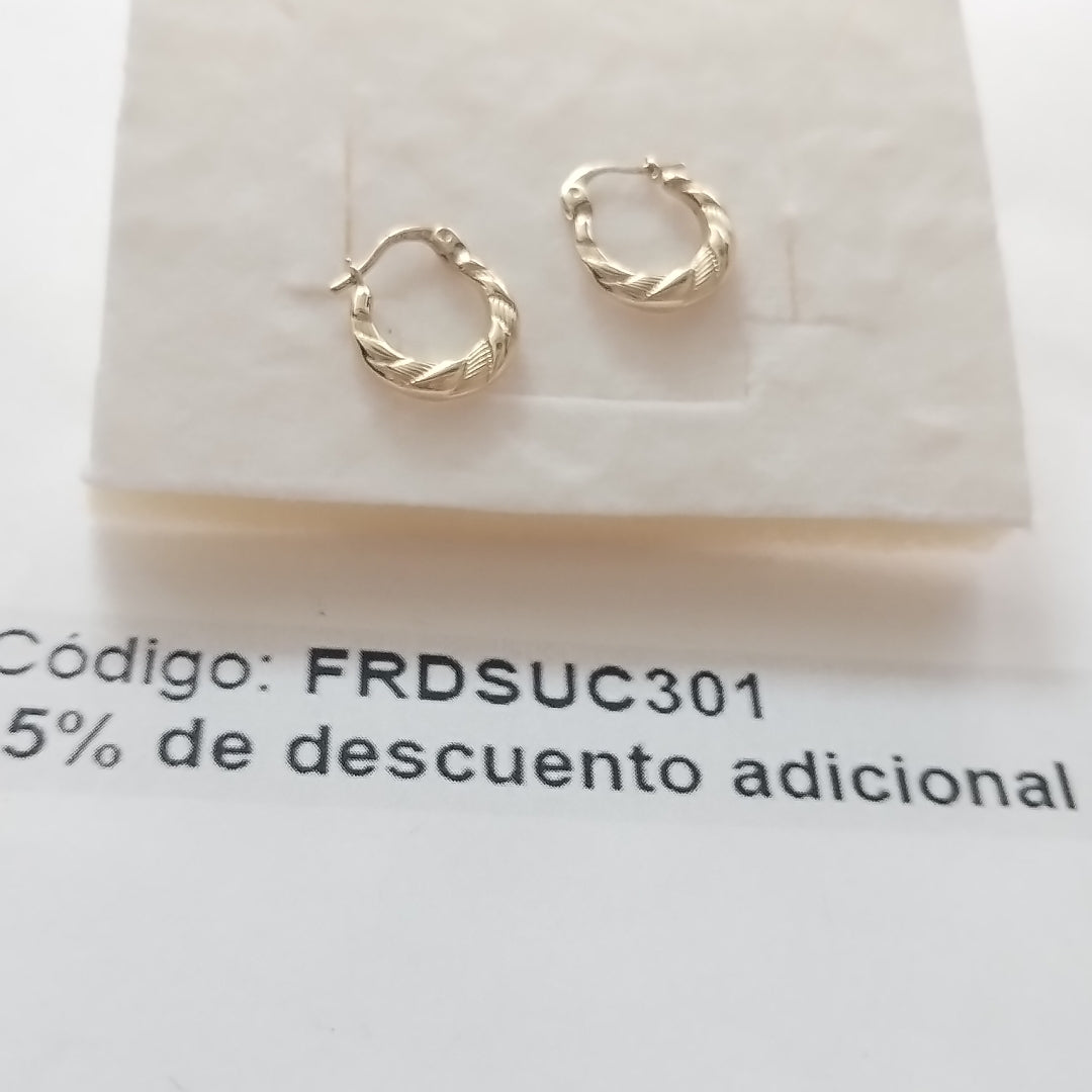 ARRACADAS ORO 10K 1 (NUEVO)