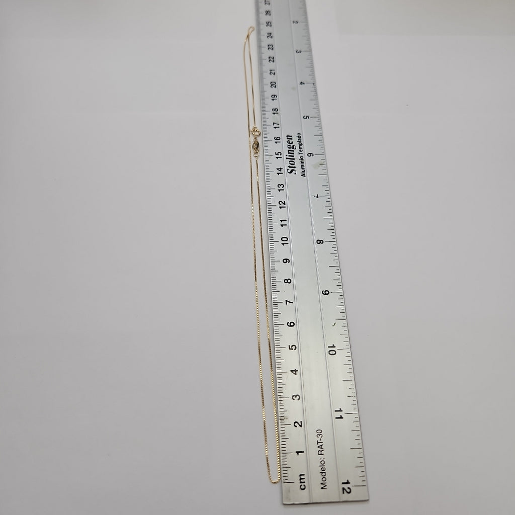 CADENA VENECIANO 14K 50 CM 1.6 GR (NUEVO)