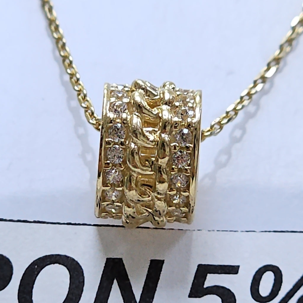 GARGANTILLAS ORO 14K 2.8 (NUEVO)