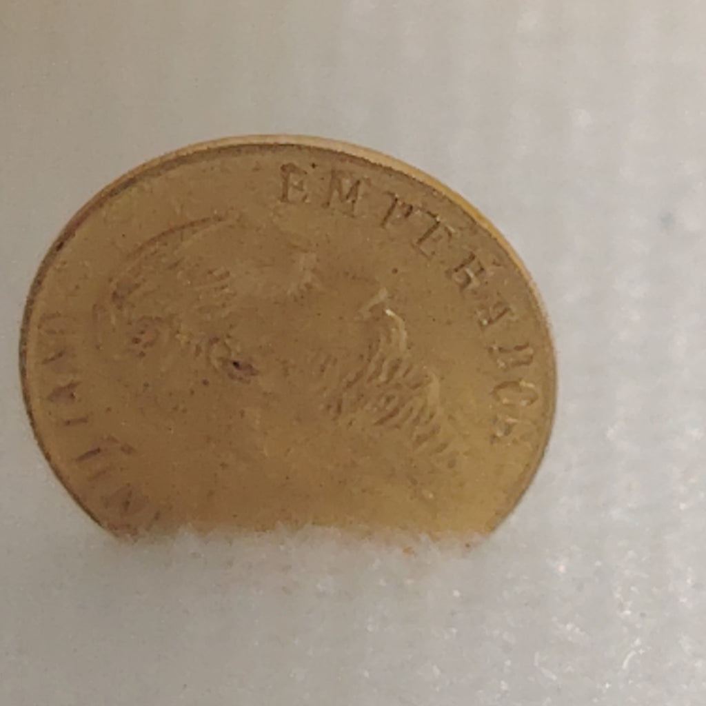 MEDALLA PERSONAL ORO 21 K 0,40 GRMS (SEMINUEVO)