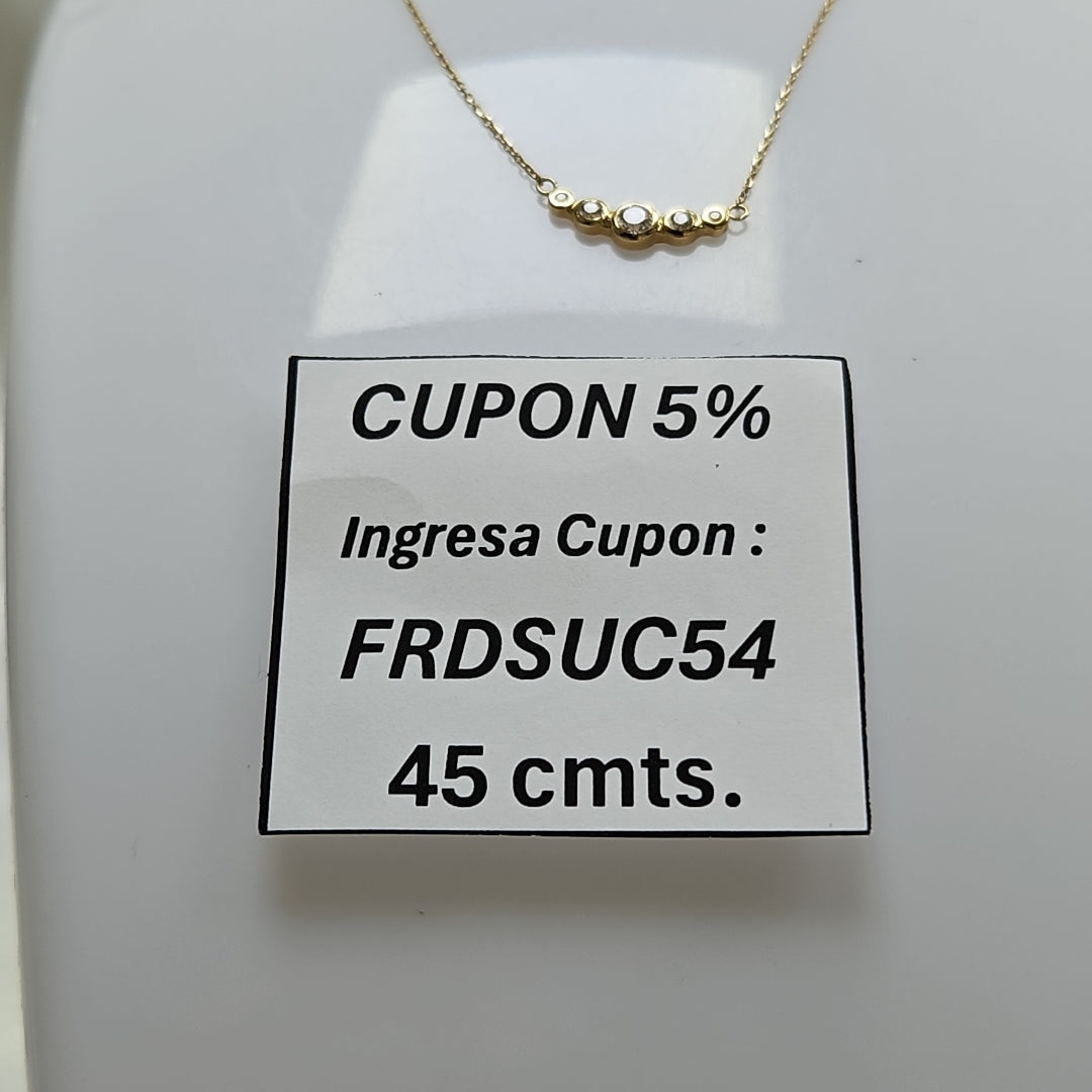 GARGANTILLAS ORO 14K 1.6 (NUEVO)