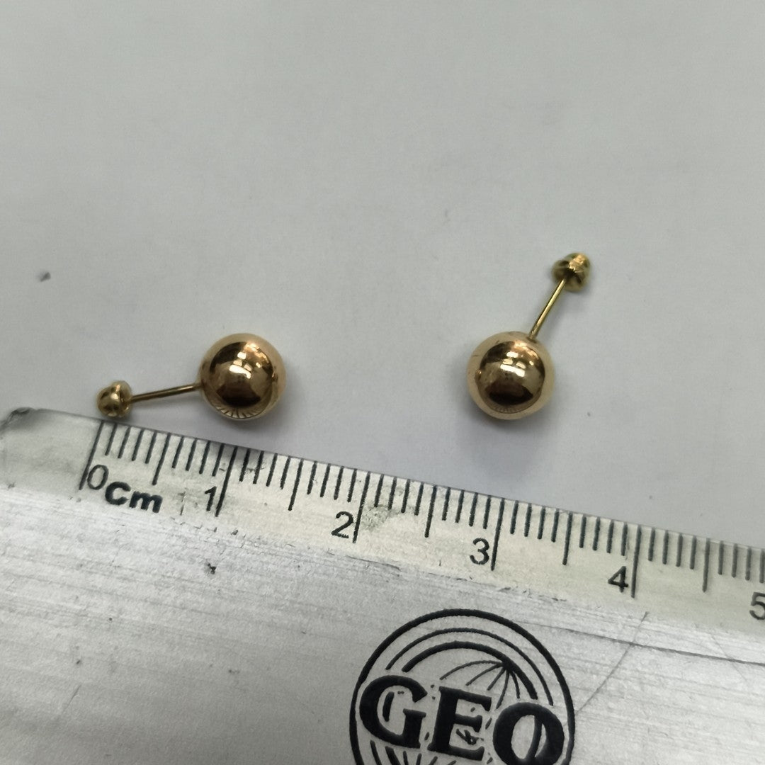 BROQUELES PAR ORO 8 K 0,80 GRMS (SEMINUEVO)