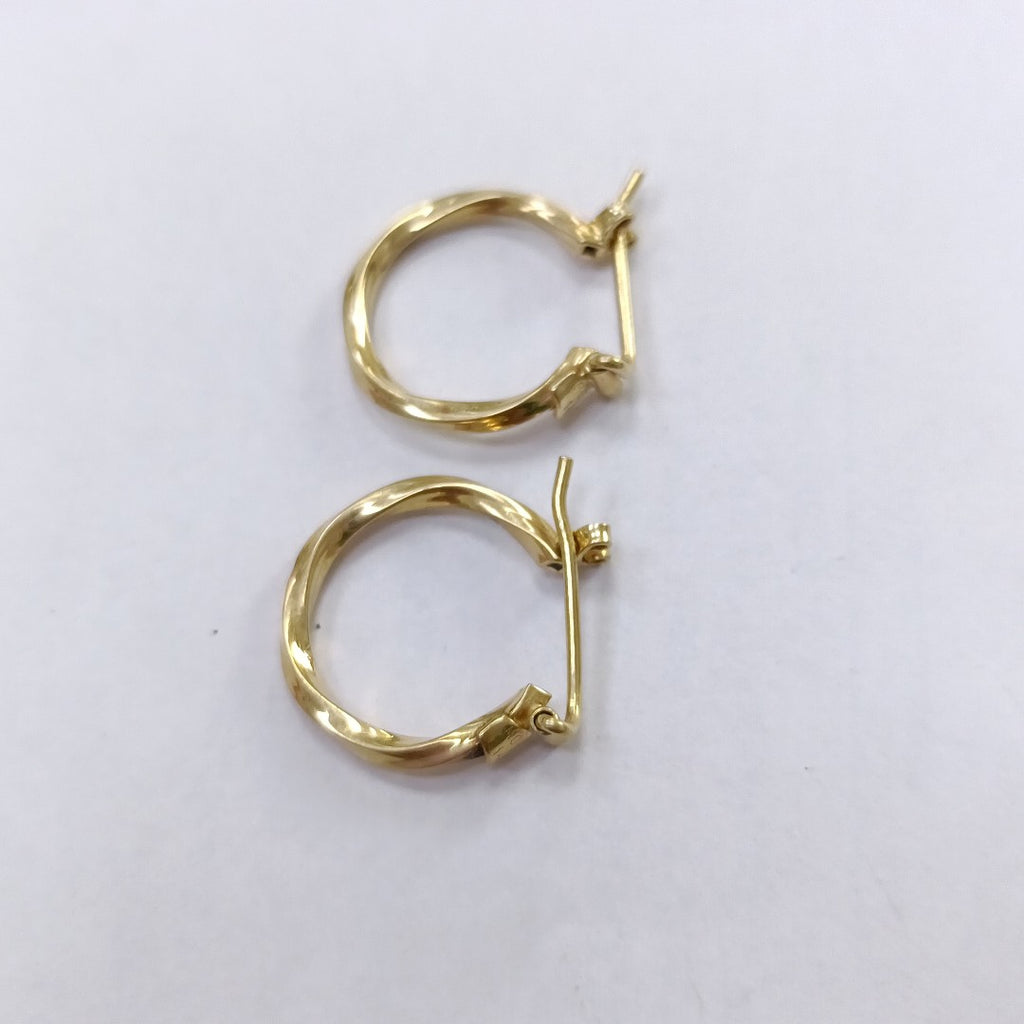 ARRACADAS PAR ORO 14 K 2.3 GRMS (SEMINUEVO)