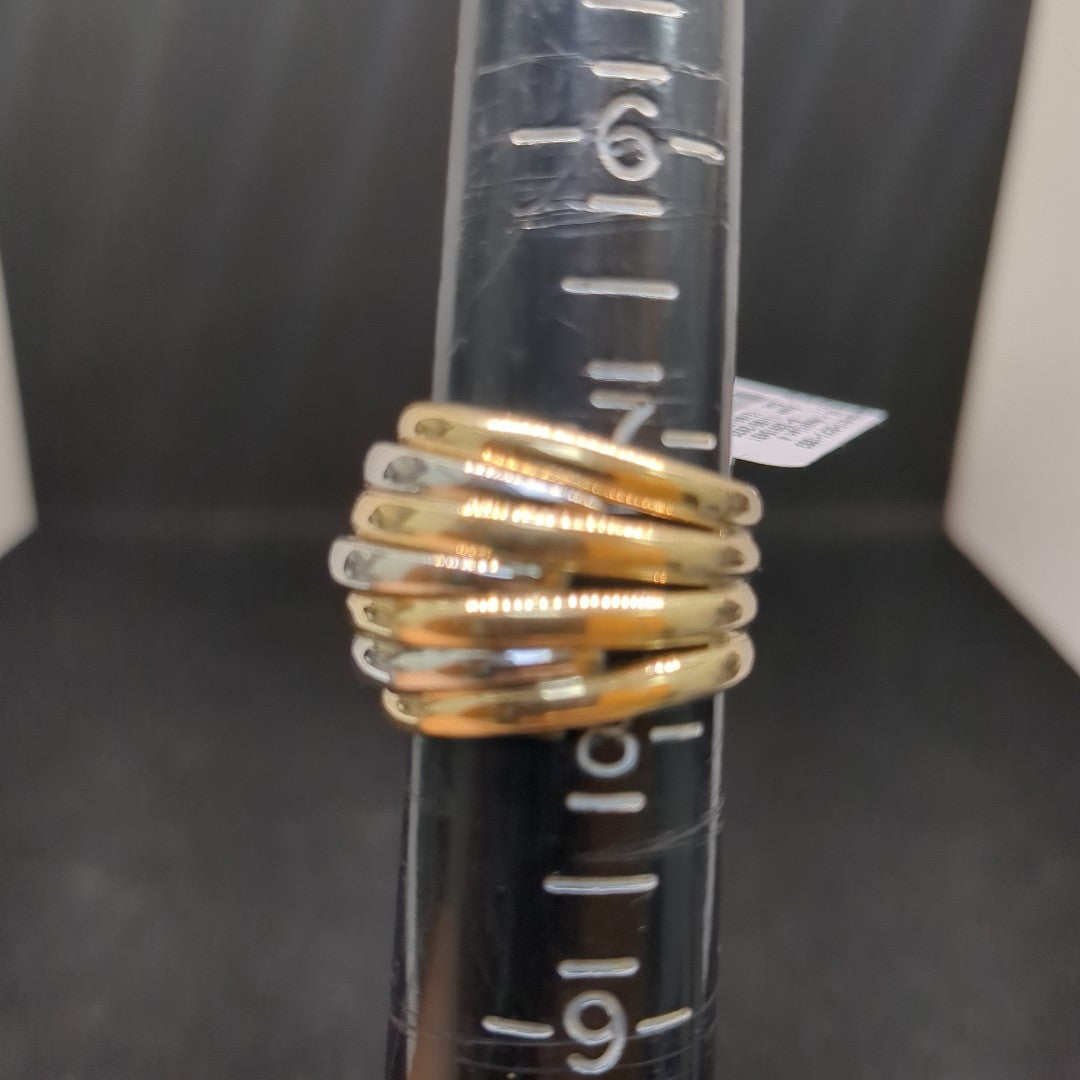 ANILLITO ORO, ORO COMBINADO 14 K 7.6 GRMS (SEMINUEVO)