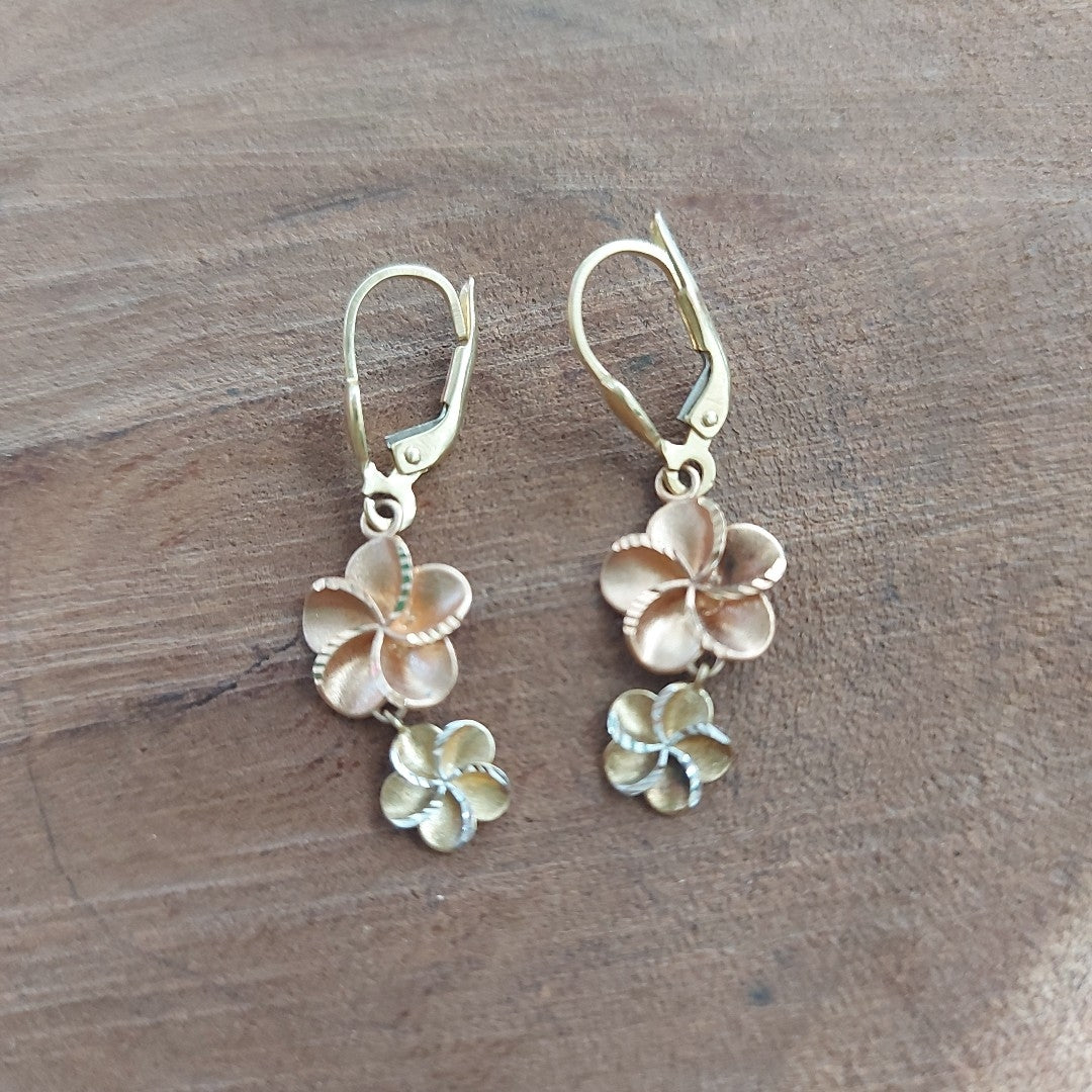 ARETES PAR ORO 8 K 2.28 GRMS (SEMINUEVO)