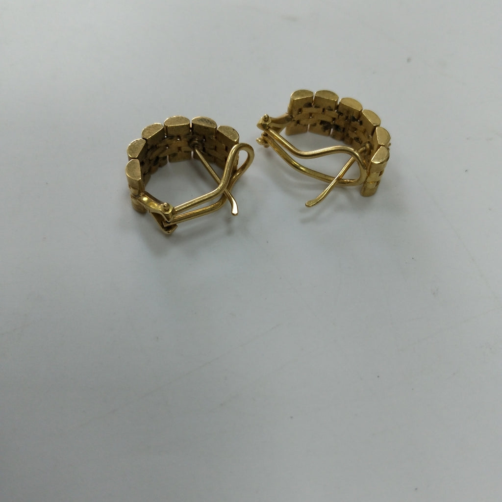 ARETES PAR ORO 18 K 12,80 GRMS (SEMINUEVO)