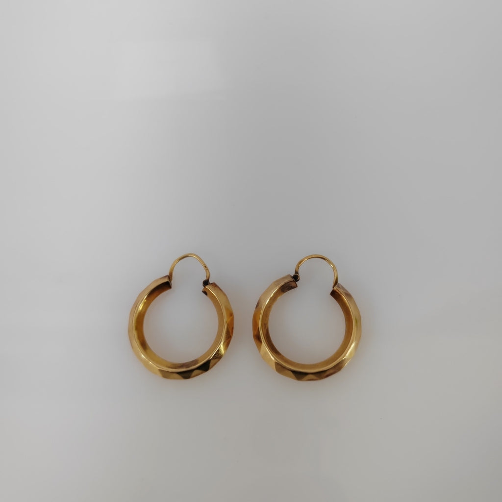 ARRACADAS PAR ORO 18 K 4.9 GRMS (SEMINUEVO)