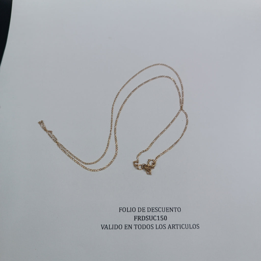 CADENA ORO 10 K 1.3 GRMS (SEMINUEVO)