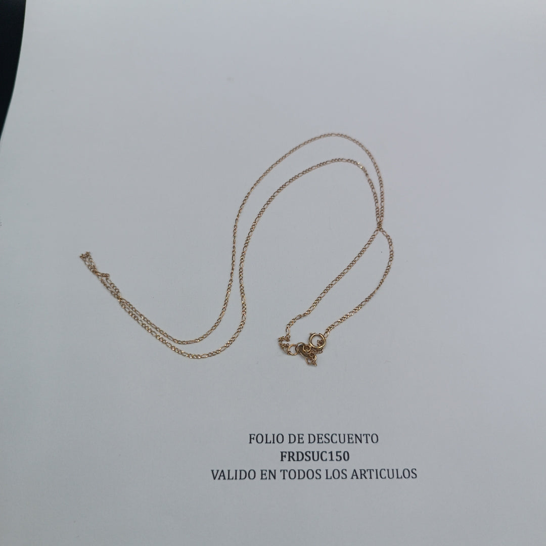 CADENA ORO 10 K 1.3 GRMS (SEMINUEVO)