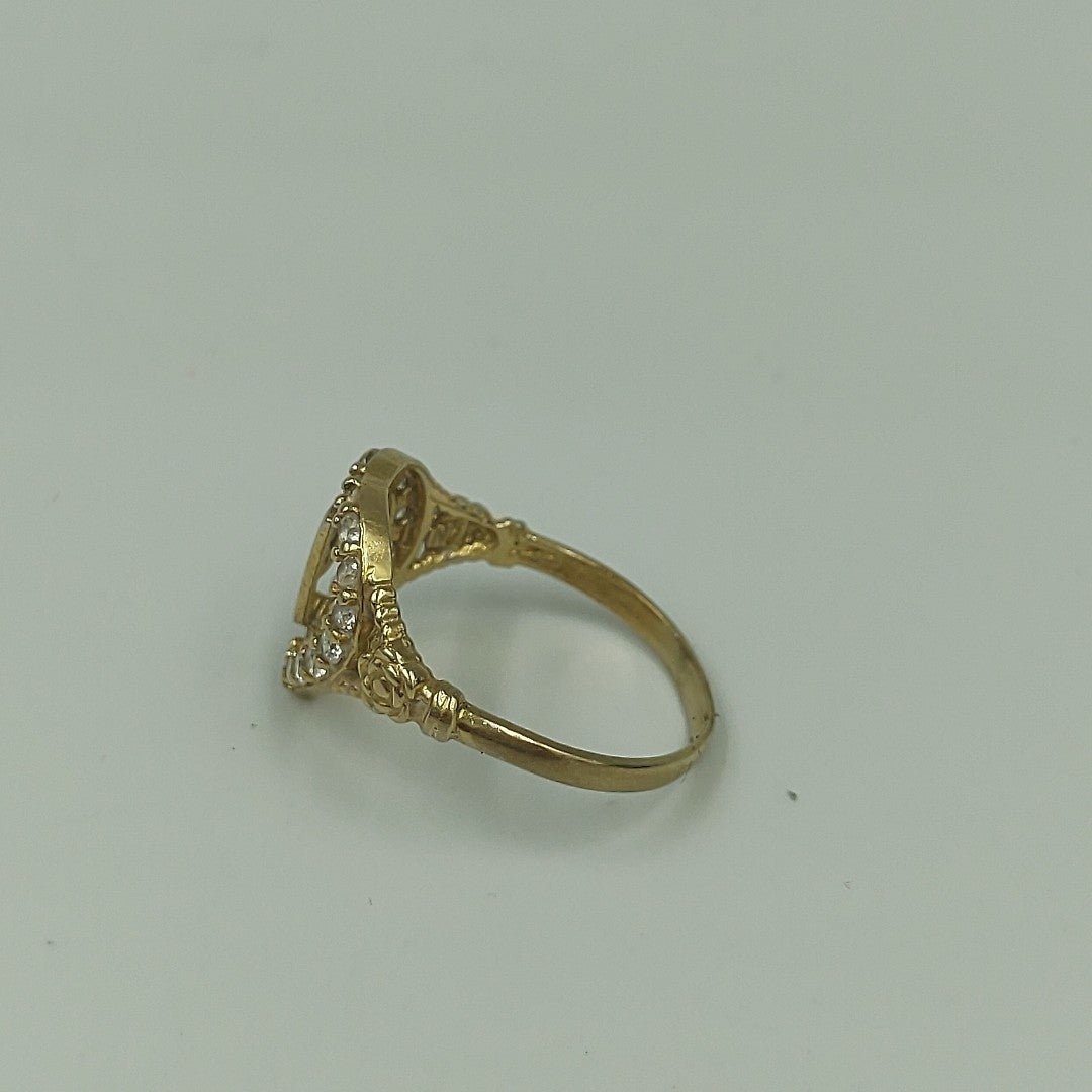 ANILLO ORO 10 K 1.8 GRMS (SEMINUEVO)