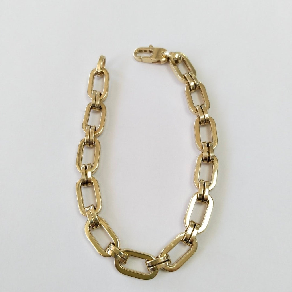 PULSERAS CABALLERO ORO 14K 9.3 (NUEVO)