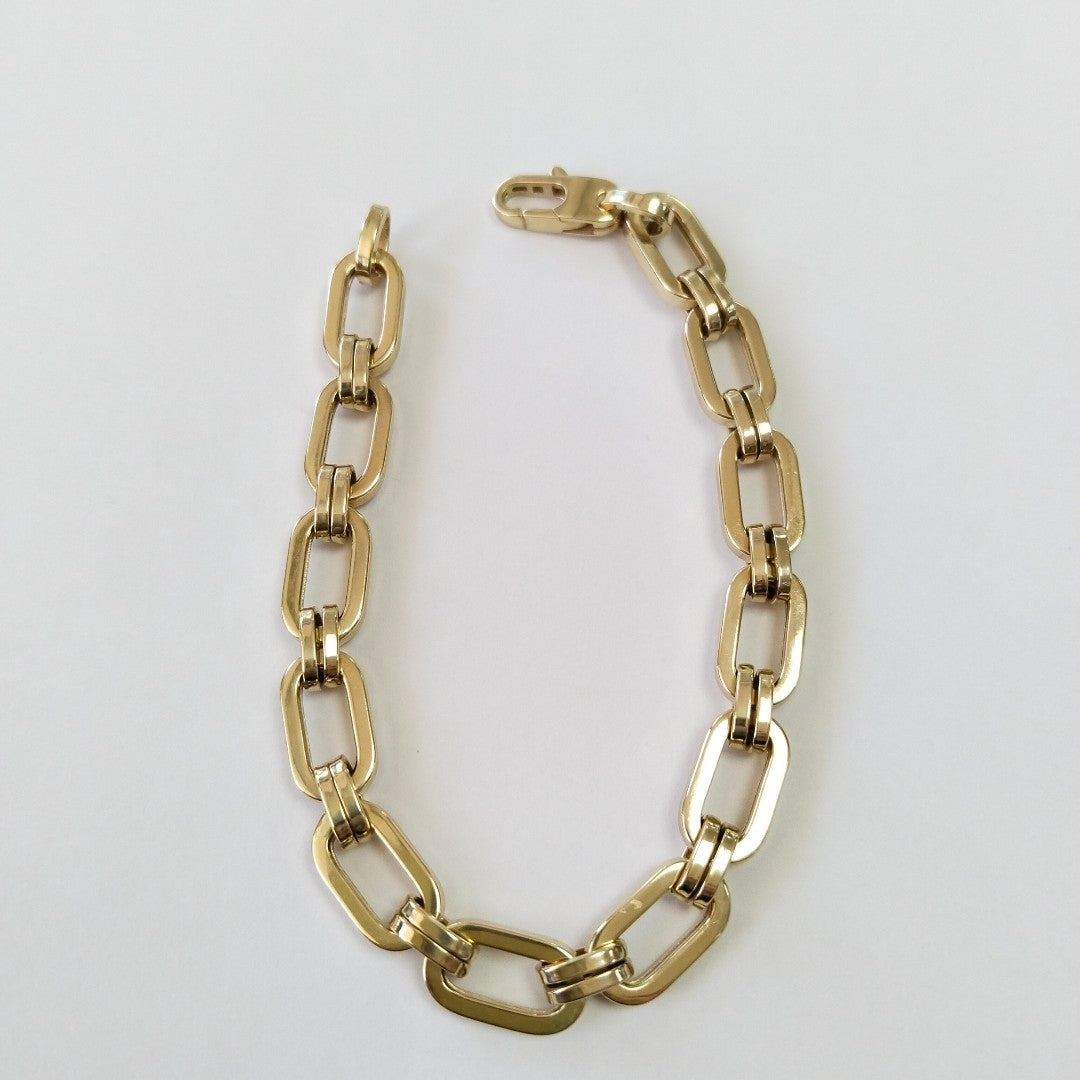 PULSERAS CABALLERO ORO 14K 9.3 (NUEVO)