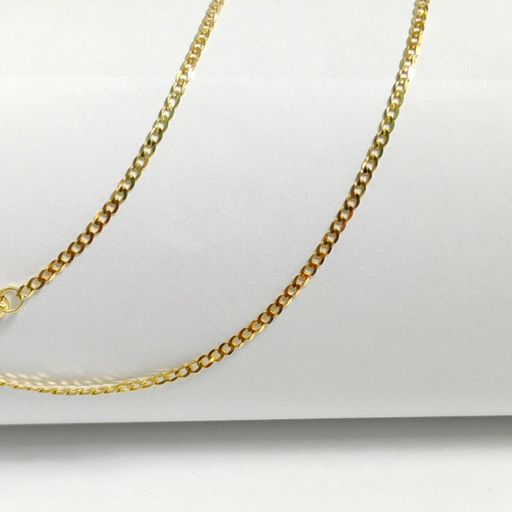 CADENAS BARBADA AMARILLA ORO 14K 1.9 (NUEVO)
