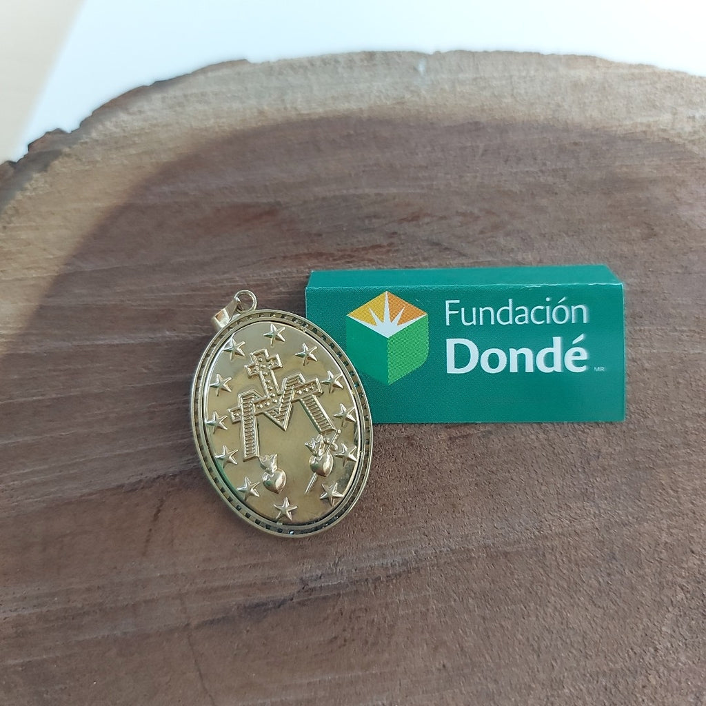 MEDALLA RELIGIOSA ORO 10 K 3.4 GRMS (SEMINUEVO)