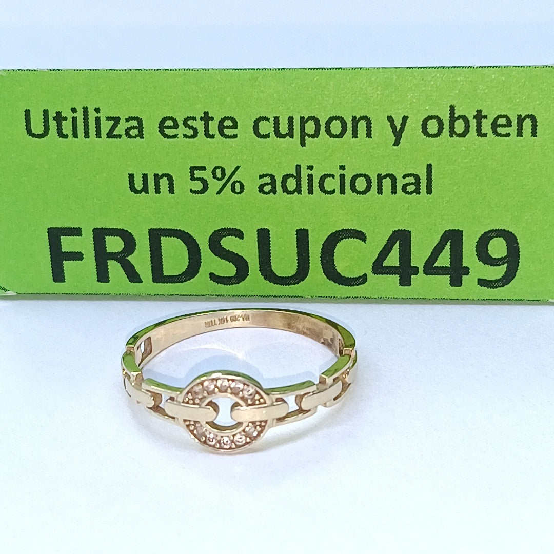 ANILLITO ORO 14 K 2,00 GRMS (SEMINUEVO)