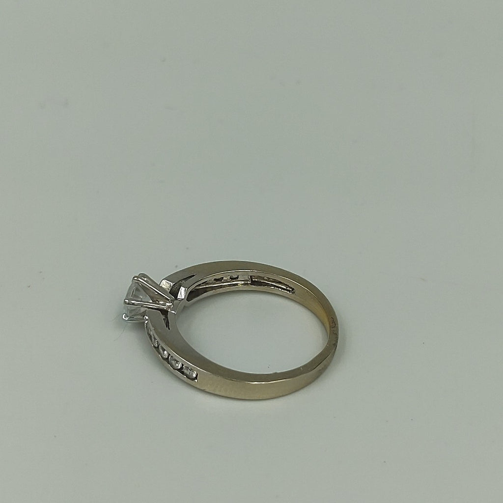 ANILLITO ORO,ORO BLANCO 10 K 2,90 GRMS (SEMINUEVO)