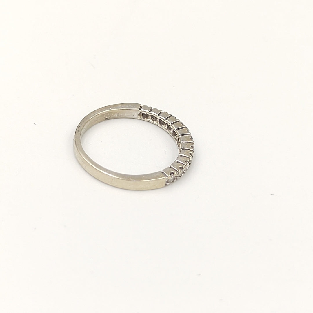 ANILLITO ORO, ORO BLANCO 14 K 1.9 GRMS (SEMINUEVO)