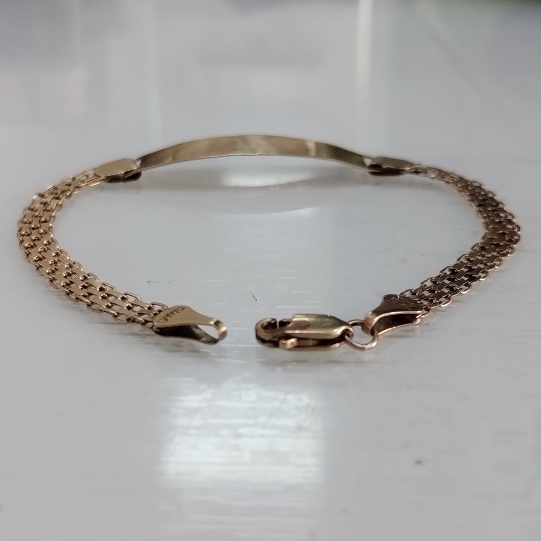 ESCLAVA ORO 10 K 4.8 GRMS (SEMINUEVO)