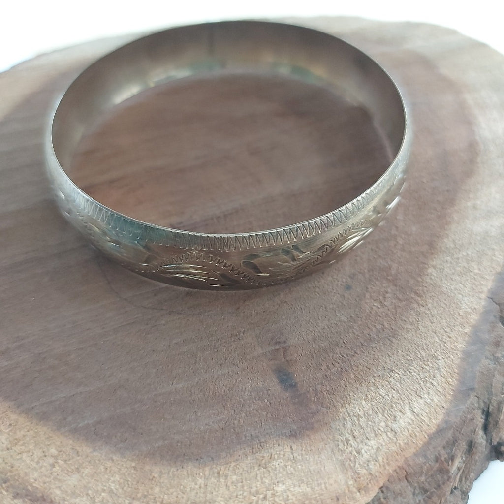 PULSERA RIGIDA ORO 10 K 14,60 GRMS (SEMINUEVO)