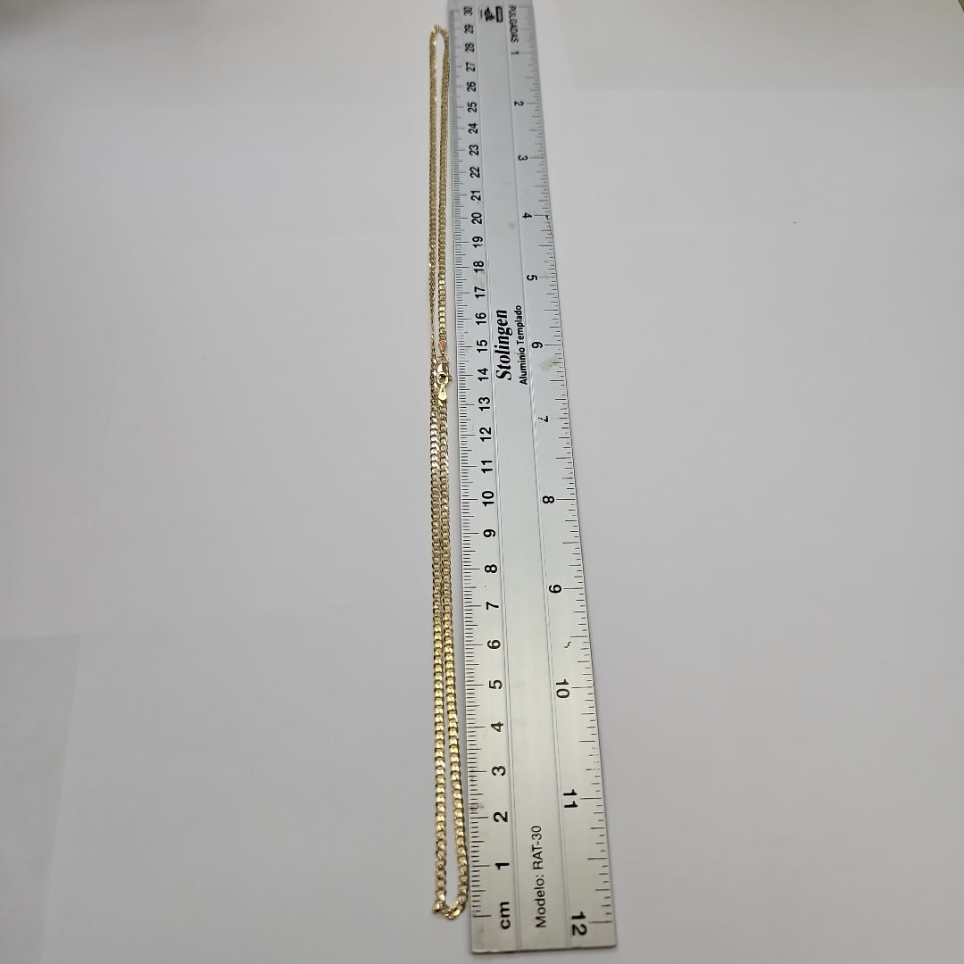 CADENA BARBADA 14K 60 CM 5.9 GR (NUEVO)