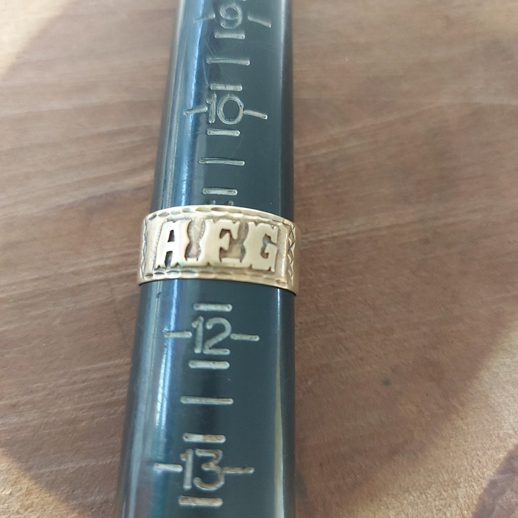 ANILLO ORO 8 K 4.1 GRMS (SEMINUEVO)