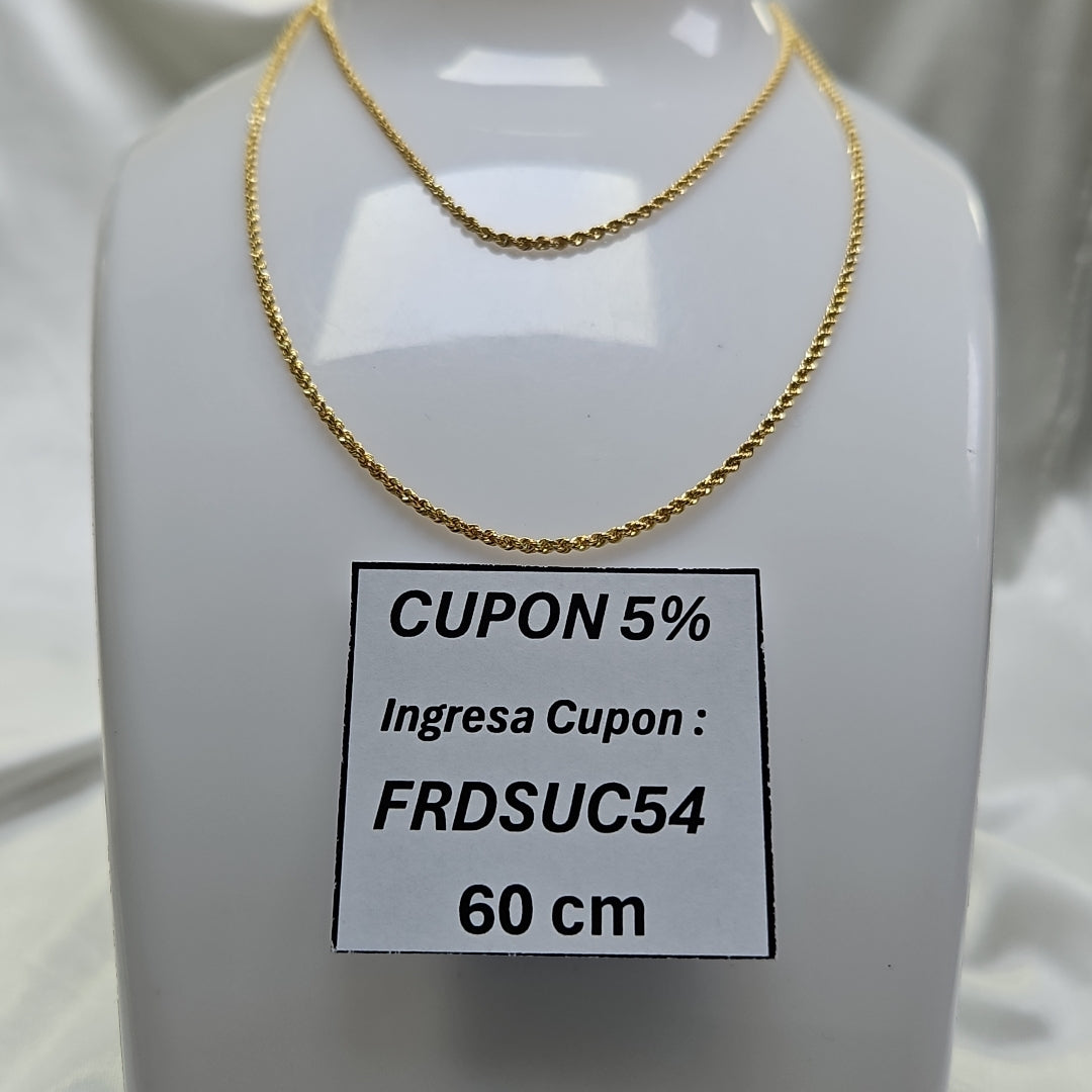 CADENAS TORSAL ORO 14K 1.8 (NUEVO)
