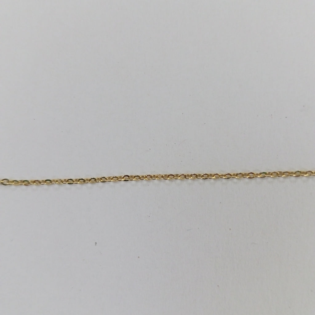 CADENA TEJIDO GARGANTILLA CON DIJE MARIPOSAS CIRCONIAS Y PIEDRAS DE COLOR 14K 45 CM 2 GR (NUEVO)