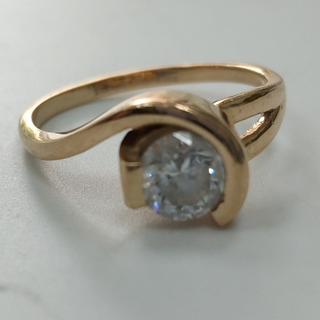 ANILLO ORO 14 K 3,80 GRMS (SEMINUEVO)