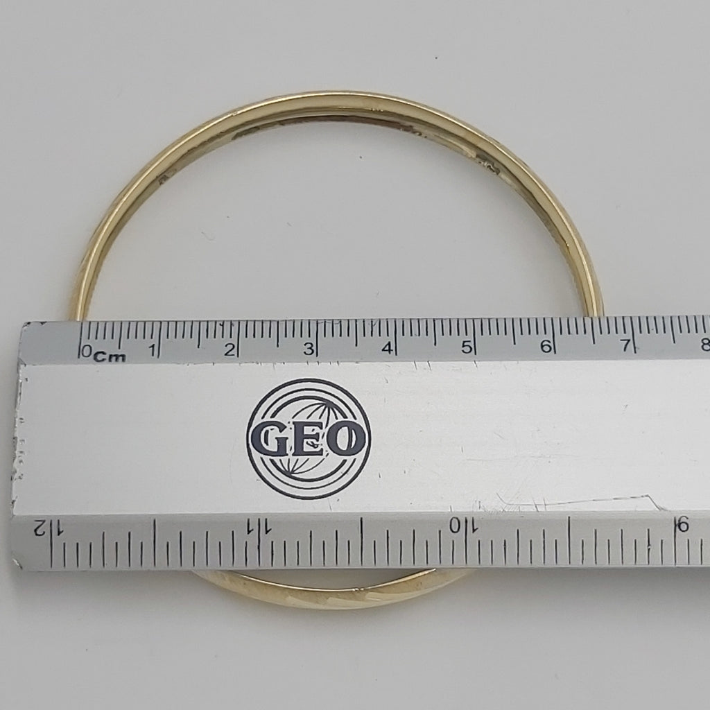 PULSERA RIGIDA ORO 14 K 9.2 GRMS (SEMINUEVO)
