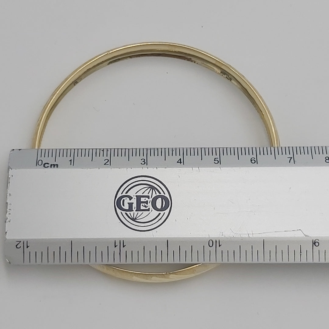 PULSERA RIGIDA ORO 14 K 9.2 GRMS (SEMINUEVO)