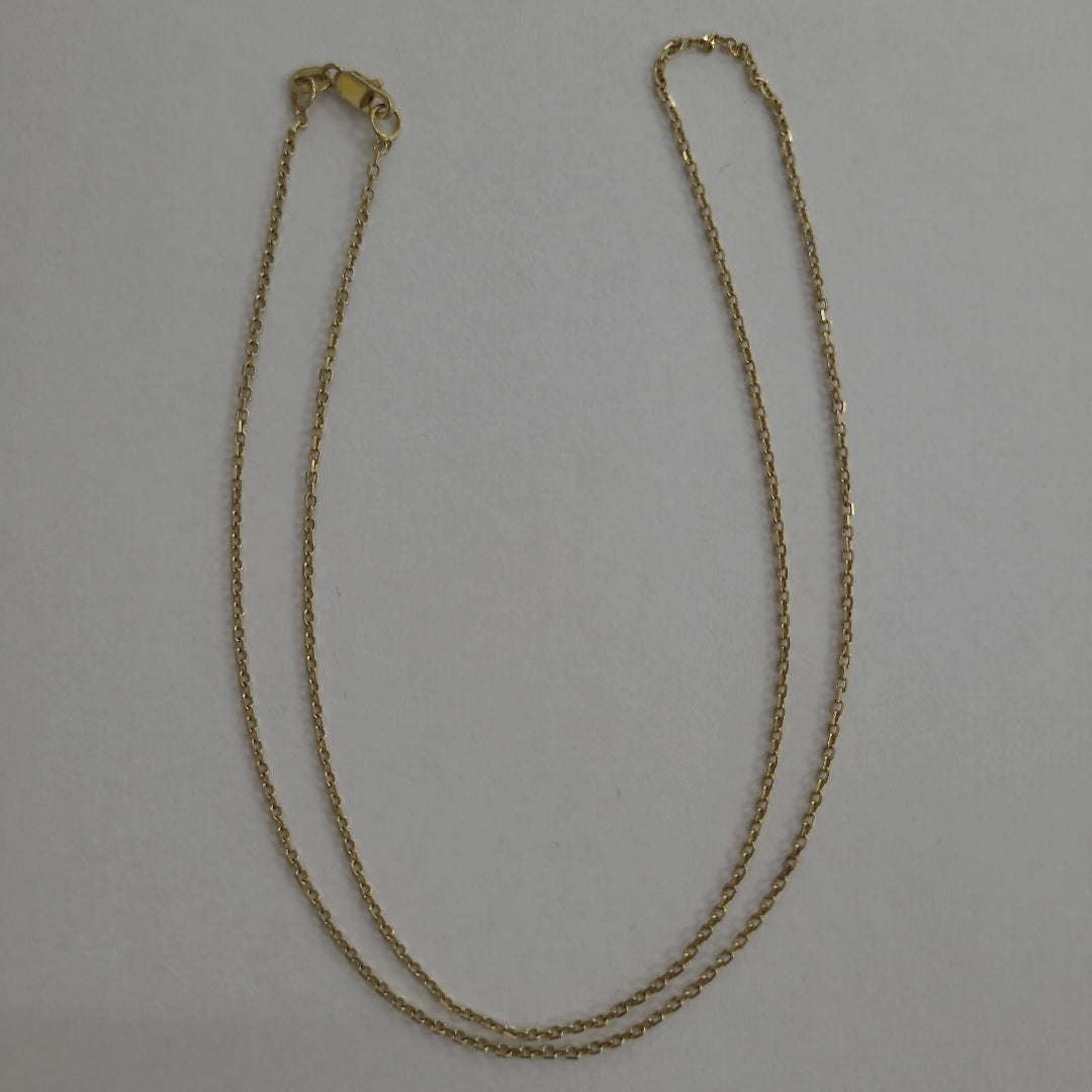 CADENA ORO 14 K 2,40 GRMS (SEMINUEVO)