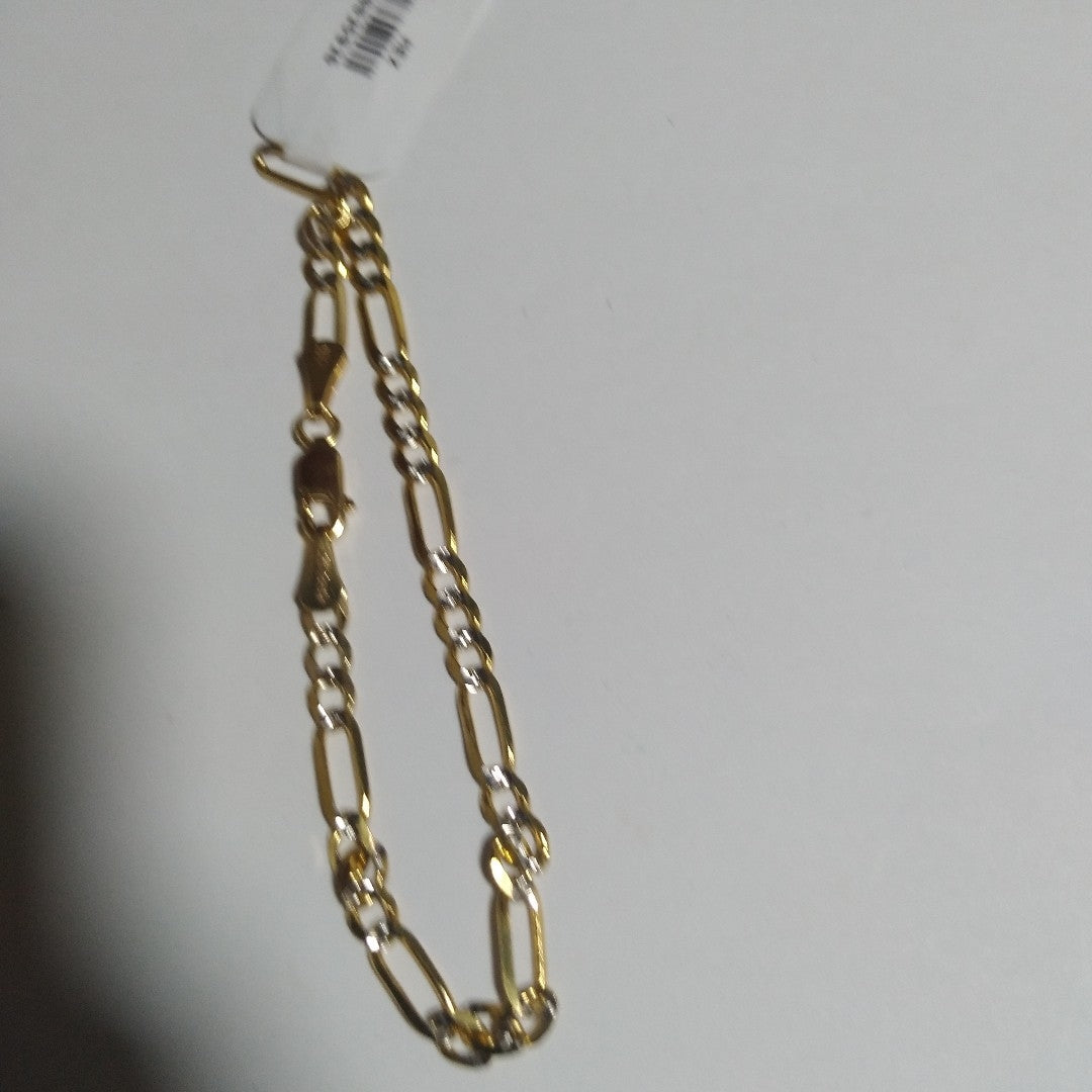 PULSERA 3X1 14K 18 CM 4 GR (NUEVO)
