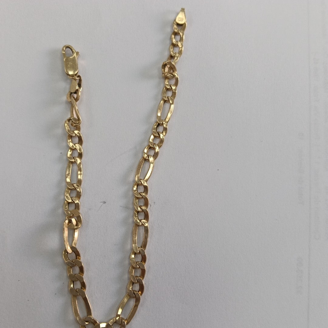 PULSERA ORO 14 K 3.8 GRMS (SEMINUEVO)