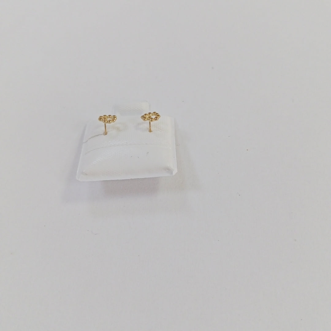 BROQUELES BROQUEL FIG CORAZON 14K 0.23 GR (NUEVO)