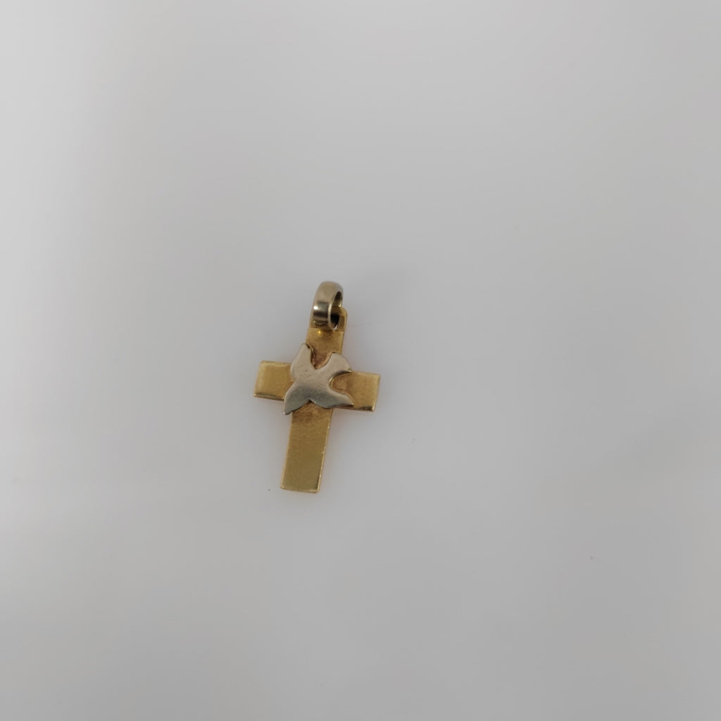 CRUZ, DIJE ORO 14 K 1.6 GRMS (SEMINUEVO)