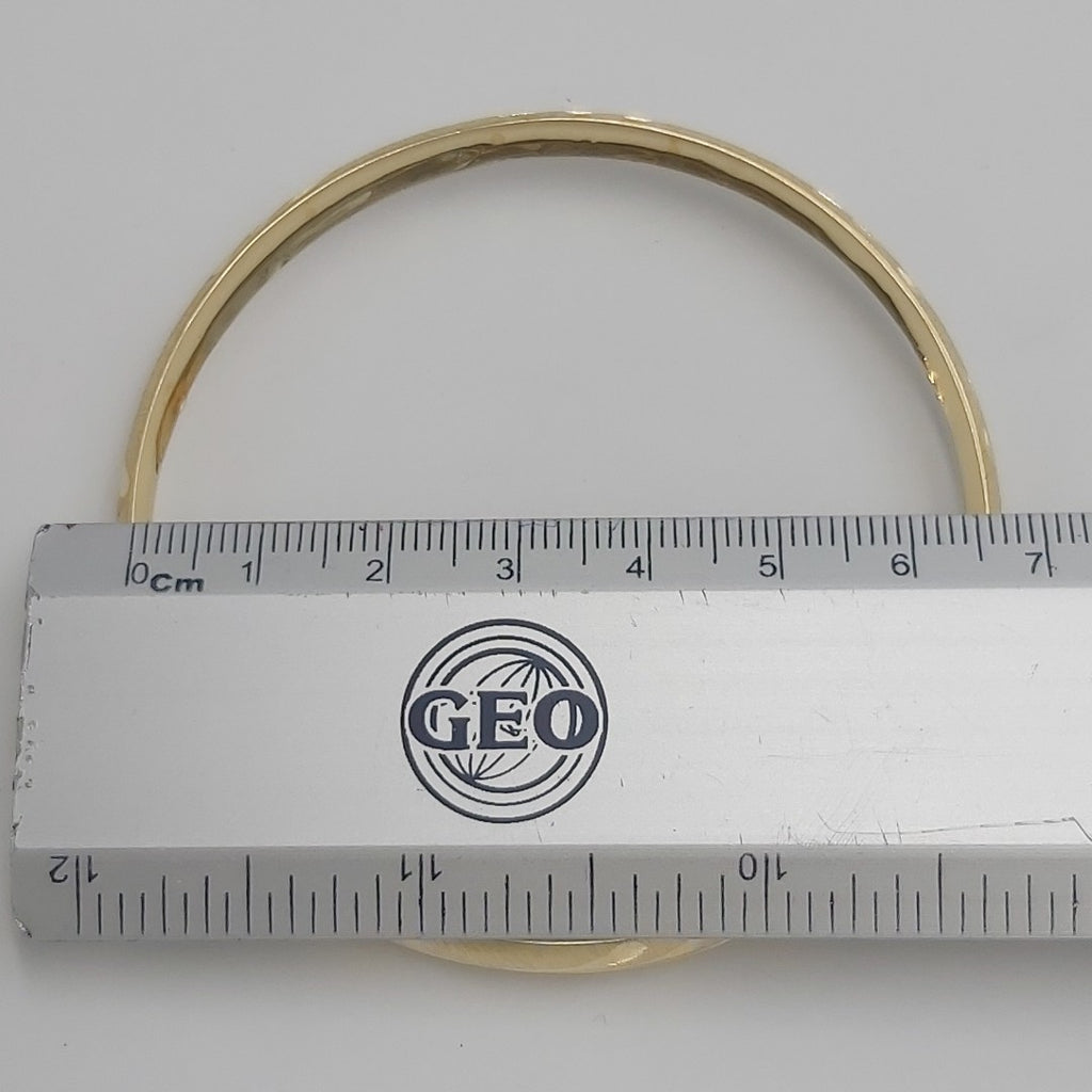 PULSERA RIGIDA ORO 14 K 9.1 GRMS (SEMINUEVO)