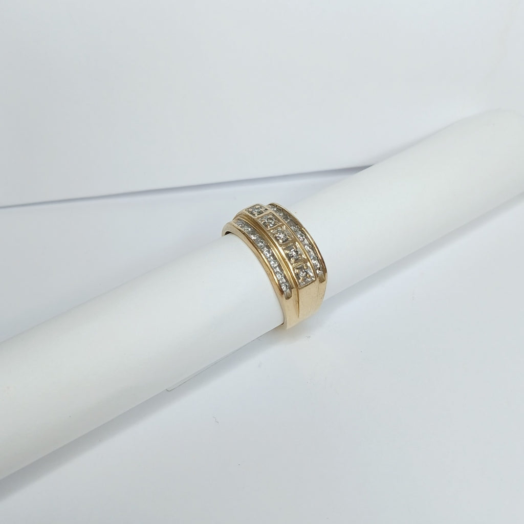 ANILLO ORO 10 K 6,60 GRMS (SEMINUEVO)