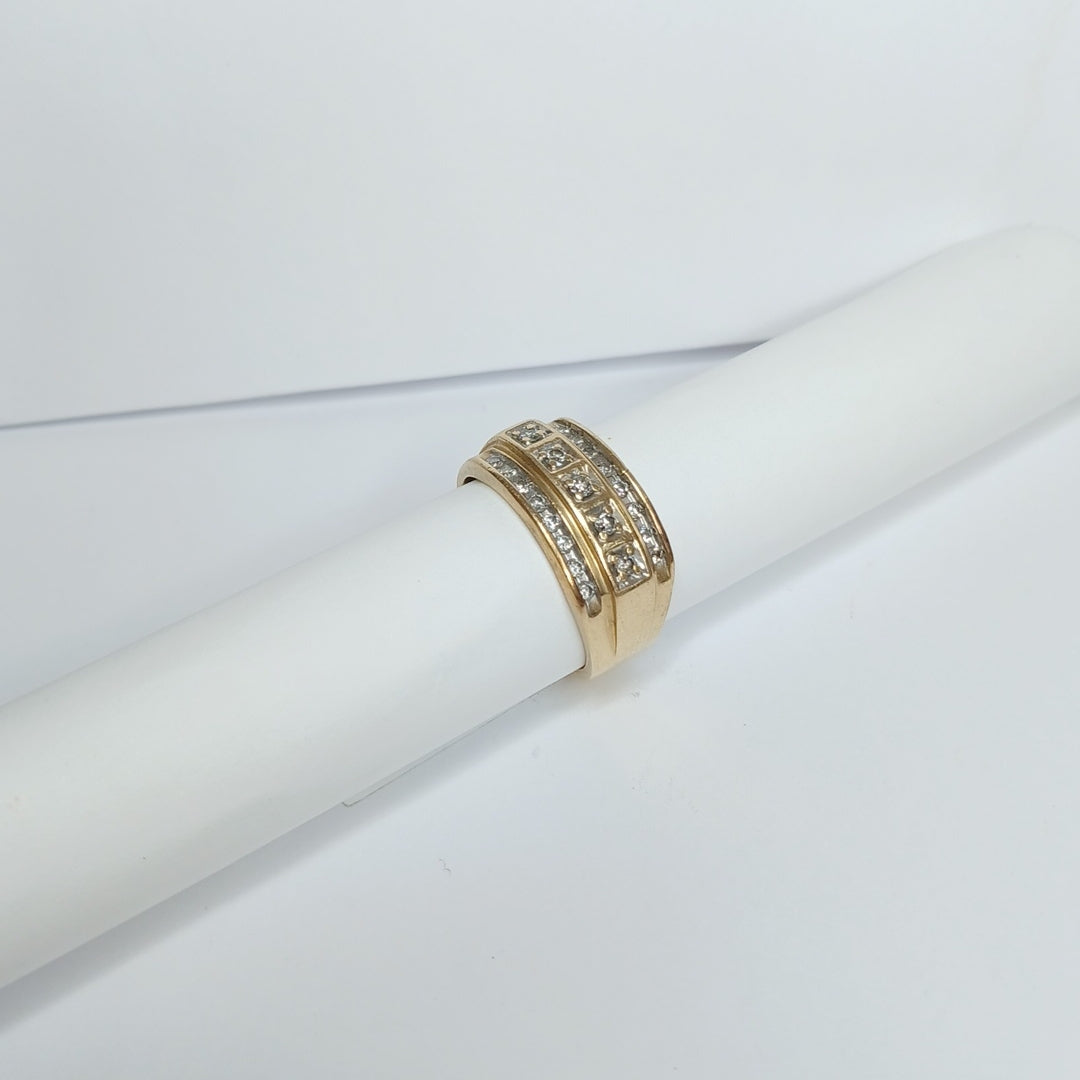 ANILLO ORO 10 K 6,60 GRMS (SEMINUEVO)